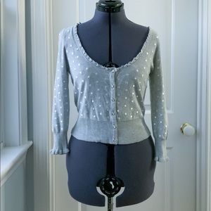 GUESS Mini Cropped Cardigan NWT